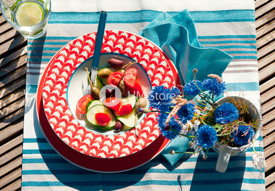 Тарелка столовая глубокая Villeroy & Boch коллекция Lina, Cherry