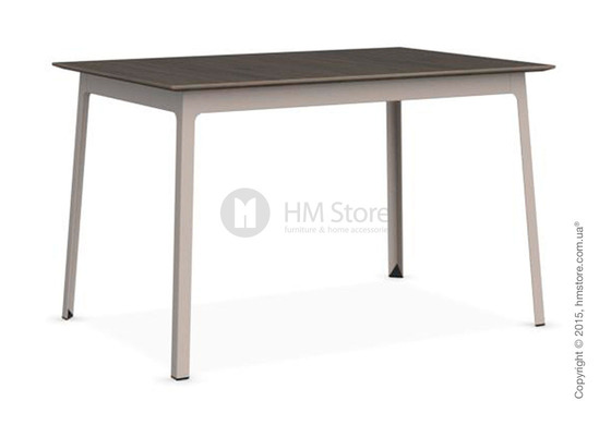 Стол Calligaris Dot, Rectangular wood and metal table, Melamine deco nougat and Metal matt taupe Стол Calligaris Dot, Rectangular wood and metal table, Melamine deco nougat and Metal matt taupe