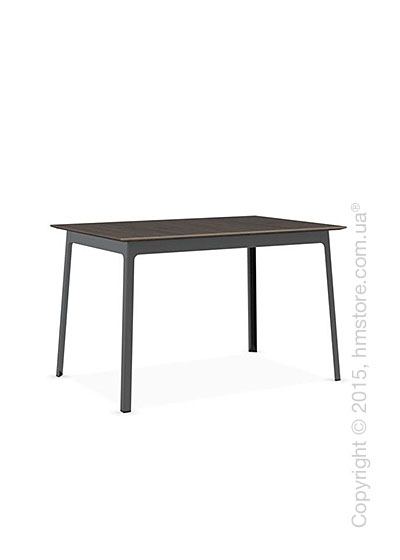 Стол Calligaris Dot, Rectangular wood and metal table, Melamine deco nougat and Metal matt optic white