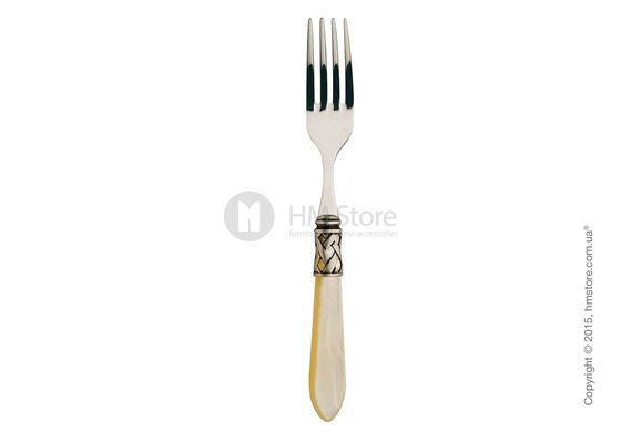 Набор столовых приборов Bugatti Aladdin коллекция Old-Silverplated Ring на 12 персон, 75 предметов, Ivory