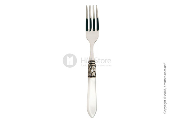 Набор столовых приборов Bugatti Aladdin коллекция Old-Silverplated Ring на 12 персон, 75 предметов, Transparent