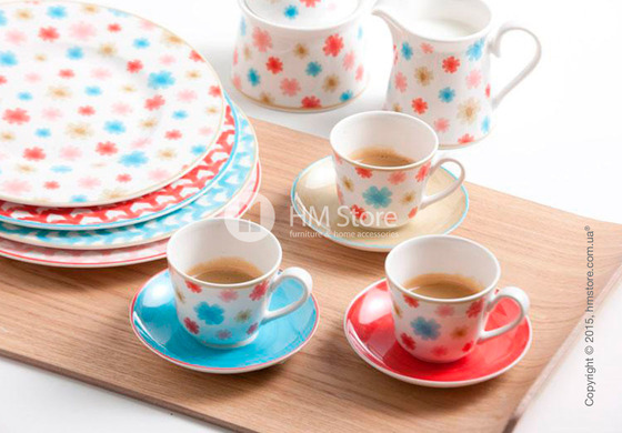 Чашка для эспрессо с блюдцем Villeroy & Boch коллекция Lina, Beige