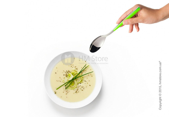 Набор столовых приборов Bugatti Glamour на 12 персон, 50 предметов, Apple green