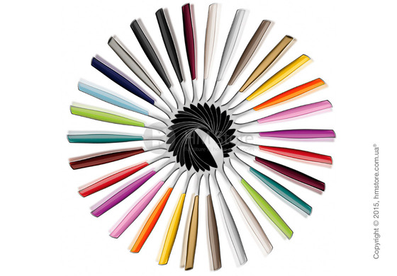 Набор столовых приборов Bugatti Glamour на 12 персон, 50 предметов, Apple green