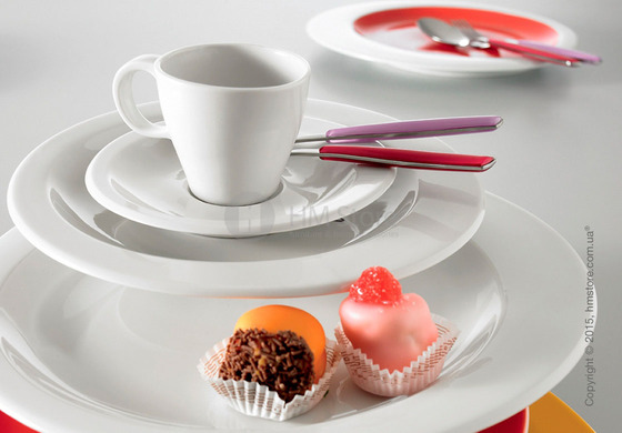 Набор столовых приборов Bugatti Glamour на 12 персон, 50 предметов, Ivory