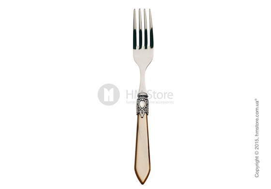 Набор столовых приборов Bugatti Oxford коллекция Old-Silverplated Ring на 12 персон, 50 предметов, Onyx