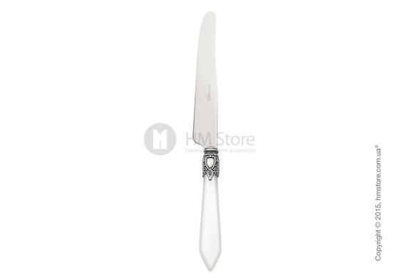 Набор столовых приборов Bugatti Oxford коллекция Old-Silverplated Ring на 12 персон, 50 предметов, White