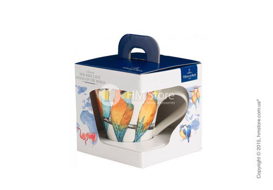 Чашка Villeroy & Boch коллекция New Wave, серия Animals of the World 300 мл, Bienenfresser
