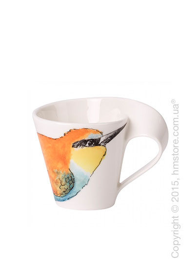 Чашка для эспрессо Villeroy & Boch коллекция New Wave, серия Animals of the World 80 мл, Bienenfresser