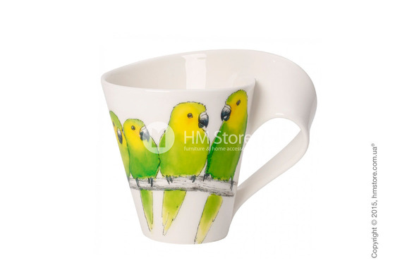 Чашка Villeroy & Boch коллекция New Wave, серия Animals of the World 300 мл, Conure. Купить