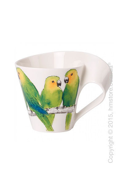Чашка Villeroy & Boch коллекция New Wave, серия Animals of the World 250 мл, Conure
