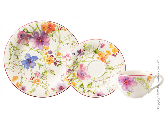 Кофейный сервиз Villeroy & Boch коллекция Mariefleur Basic на 6 персон, 18 предметов Кофейный сервиз Villeroy & Boch коллекция Mariefleur Basic на 6 персон, 18 предметов