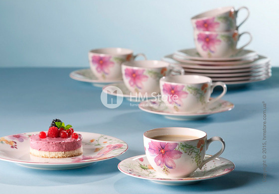 Кофейный сервиз Villeroy & Boch коллекция Mariefleur Basic на 6 персон, 18 предметов