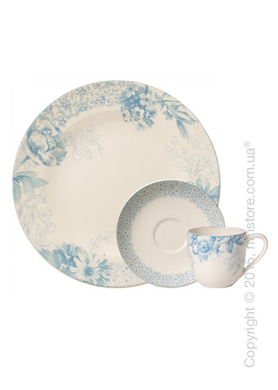 Кофейный сервиз Villeroy & Boch коллекция Floreana на 6 персон, 18 предметов, Blue