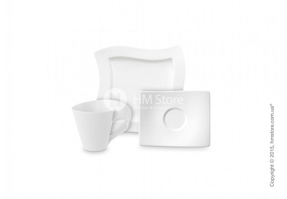 Кофейный сервиз Villeroy & Boch коллекция New Wave на 4 персоны, 12 предметов