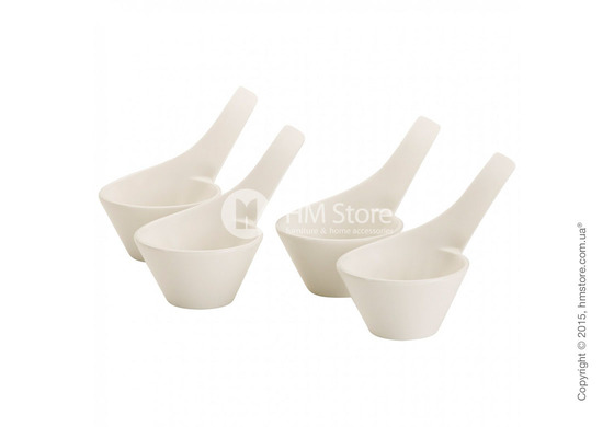 Набор соусниц Villeroy & Boch коллекция New Wave, 4 предмета