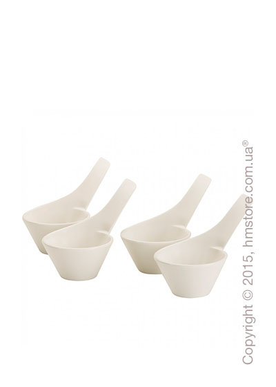 Набор соусниц Villeroy & Boch коллекция New Wave, 4 предмета