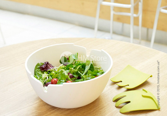 Салатница Joseph Joseph Hands On, White