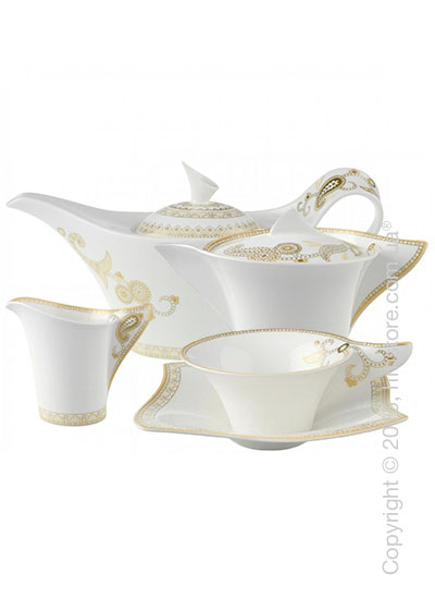 Чайный сервиз Villeroy & Boch коллекция Samarah на 6 персон, 15 предметов