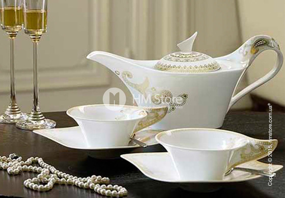 Чашка для чая с блюдцем Villeroy & Boch коллекция Samarah