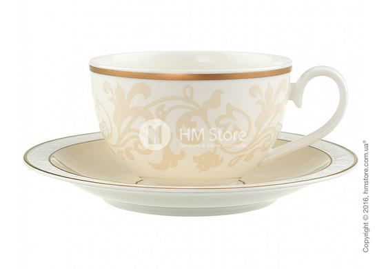 Чашка с блюдцем Villeroy & Boch коллекция Ivoire 400 мл