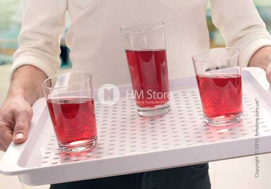 Поднос Joseph Joseph Medium Grip Tray, White