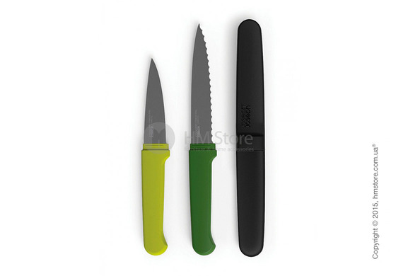 Набор ножей Joseph Joseph Twin Slice, Green Набор ножей Joseph Joseph Twin Slice, Green