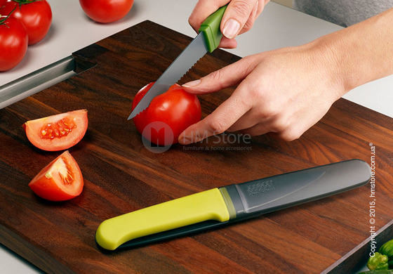 Набор ножей Joseph Joseph Twin Slice, Green