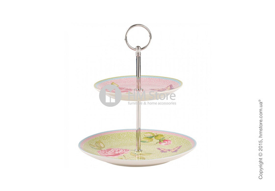 Блюдо для подачи двухъярусное Villeroy & Boch коллекция Rose Cottage
