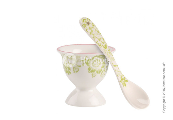 Подставка для яиц с ложкой Villeroy & Boch коллекция Rose Cottage