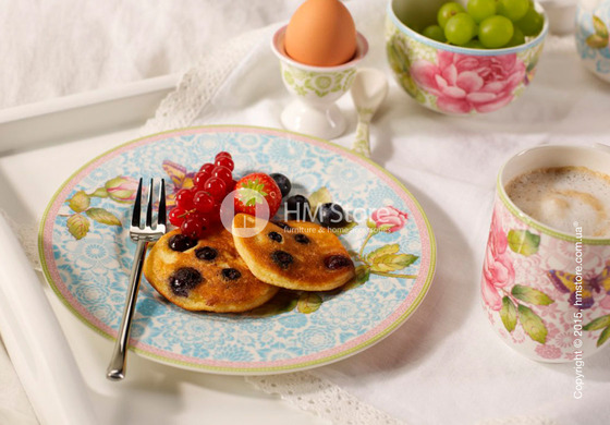 Тарелка десертная мелкая Villeroy & Boch коллекция Rose Cottage, Blue