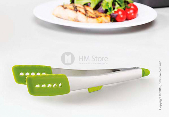Щипцы-лопатка кухонные Joseph Joseph Elevate Steel Tongs, Green. Купить