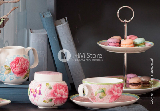 Чашка с блюдцем Villeroy & Boch коллекция Rose Cottage, Pink. Купить