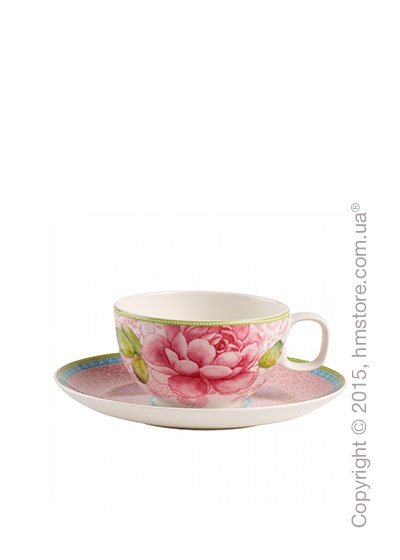 Чашка с блюдцем Villeroy & Boch коллекция Rose Cottage, Pink. Купить