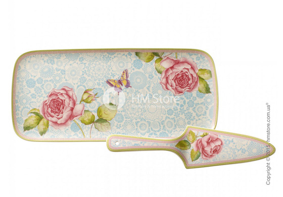 Набор посуды для торта Villeroy & Boch коллекция Rose Cottage