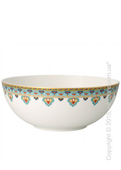 Салатница Villeroy & Boch коллекция Samarkand, Aquamarin
