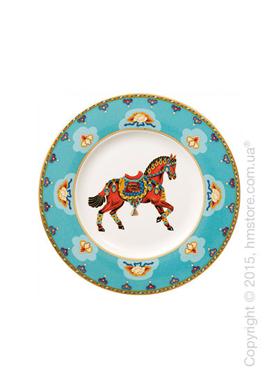 Тарелка десертная мелкая Villeroy & Boch коллекция Samarkand, Aquamarin