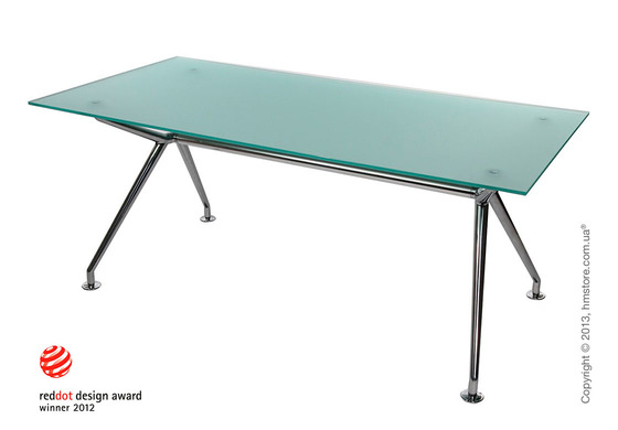 Стол Wagner W-Table 1800х900 мм, Матовое стекло