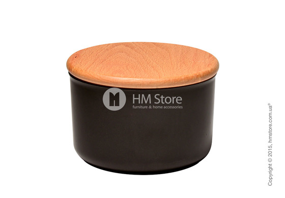 Емкость для хранения сыпучих продуктов Emile Henry Kitchen tools 0,5 л, Charcoal
