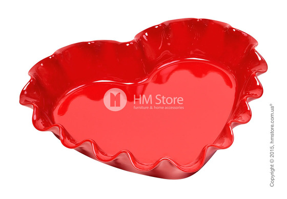 Форма для выпечки керамическая 33x28,5 см Emile Henry Bakeware, Burgundy