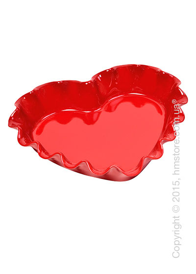 Форма для выпечки керамическая 33x28,5 см Emile Henry Bakeware, Burgundy