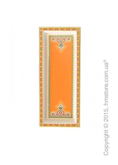 Тарелка Villeroy & Boch коллекция Samarkand, 25x10 см,  Mandarin