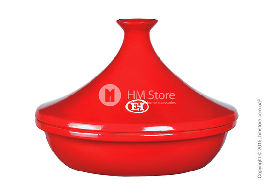 Тажин керамический Emile Henry Cookware Flame 3 л, Burgundy