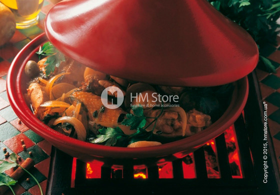 Керамический тажин Emile Henry Cookware Flame 3,5 л, Burgundy | HM Store
