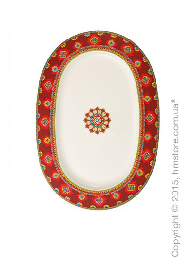 Блюдо для подачи Villeroy & Boch коллекция Samarkand, 41 см, Rubin