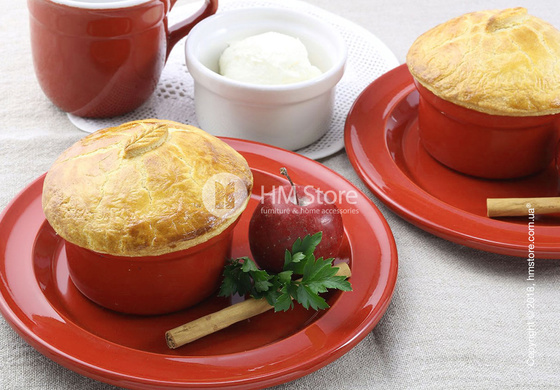 Форма для выпечки порционная 9 x 9 см Emile Henry Ovenware, Burgundy