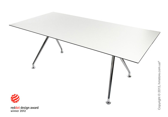 Стол Wagner W-Table 1800х900 мм, Белый ламинат