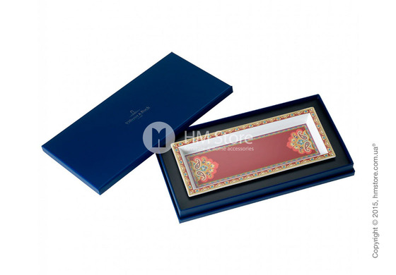 Тарелка Villeroy & Boch коллекция Samarkand, 25x10 см, Rubin