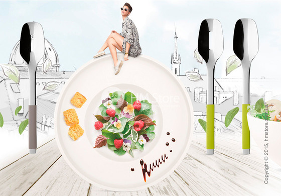 Набор приборов для салата Villeroy & Boch коллекция S+, 2 предмета, Kiwi