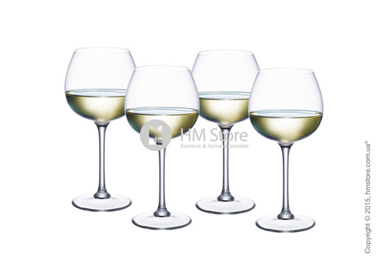 Набор бокалов для белого вина Villeroy & Boch коллекция Purismo 390 мл на 4 персоны